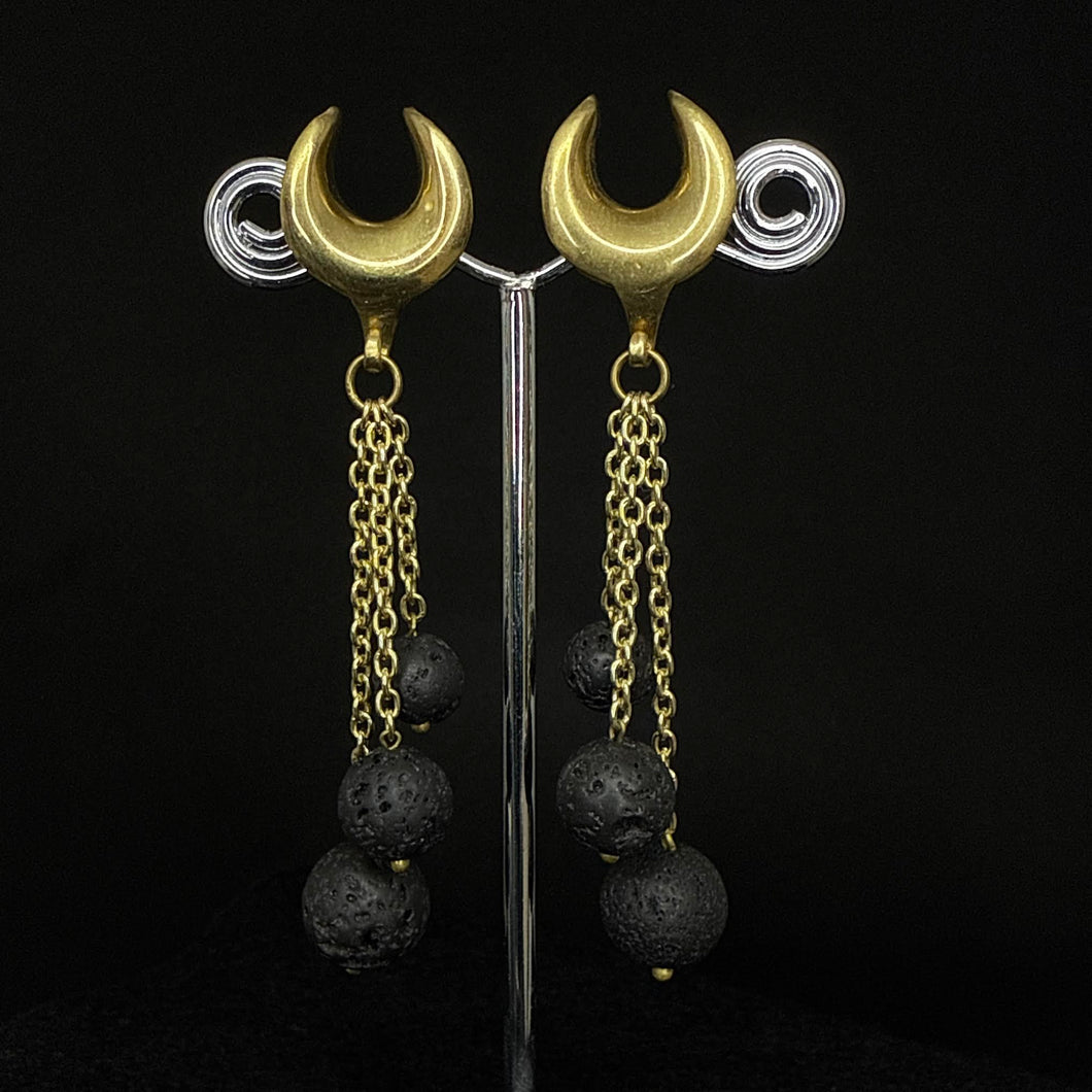 Brass x Pumice Saddle Hangers