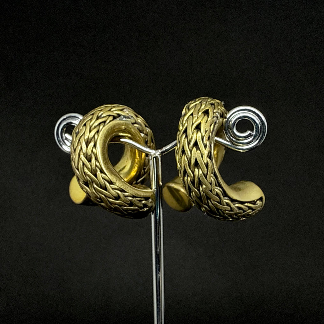 Braided Loop Brass Weights