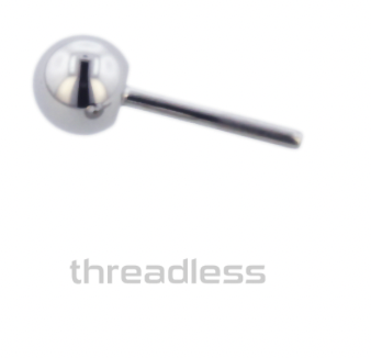 Titanium Threadless Ball