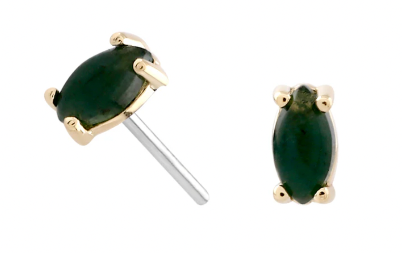 GoldyLuxe · Single Marquise · Yellow Gold