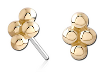 Load image into Gallery viewer, GoldyLuxe · Quad Bead
