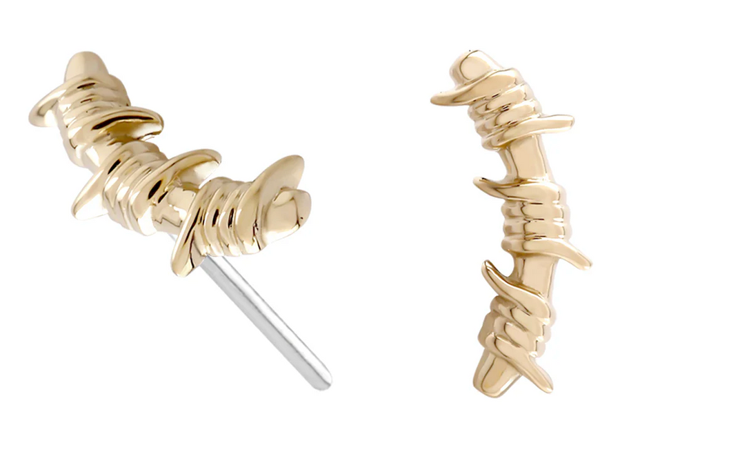 GoldyLuxe · Curved Barbed Wire