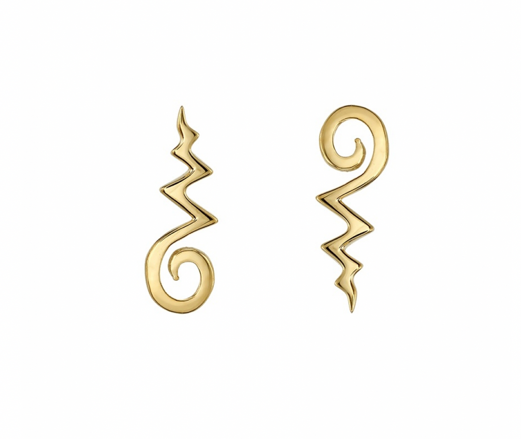 BVLA · Unalome · Yellow Gold